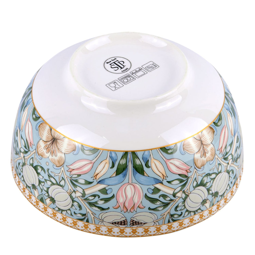STP Goods Morris Garden Bone China Dinnerware Set of 24 for 6