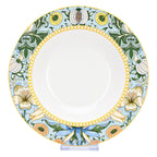 STP Goods Morris Garden Bone China Dinnerware Set of 24 for 6
