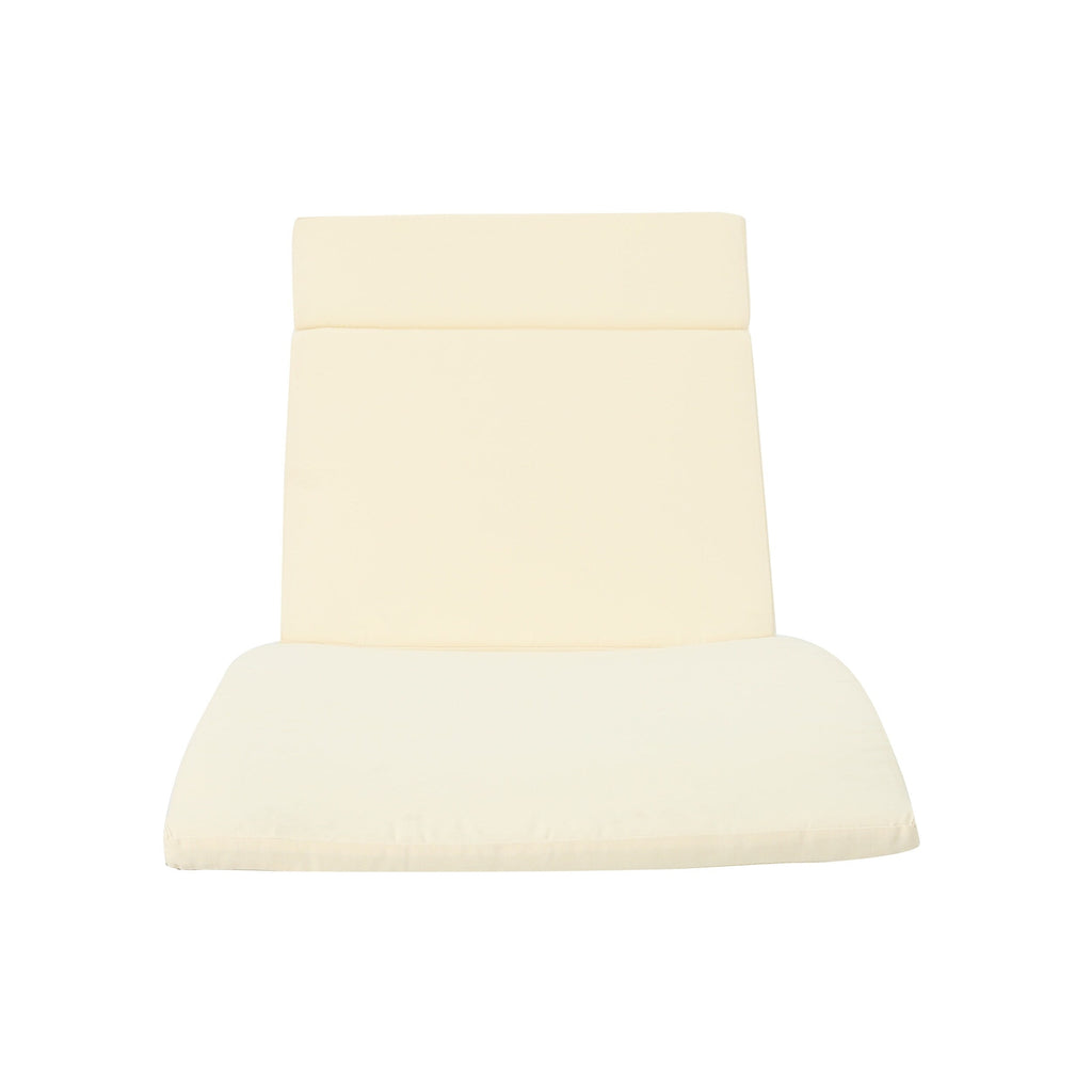 Salem Outdoor Cushion Set for Chaise Lounge - Cushions only (Set of 2) by Christopher Knight Home - 79.25L x 27.50W x 1.50H