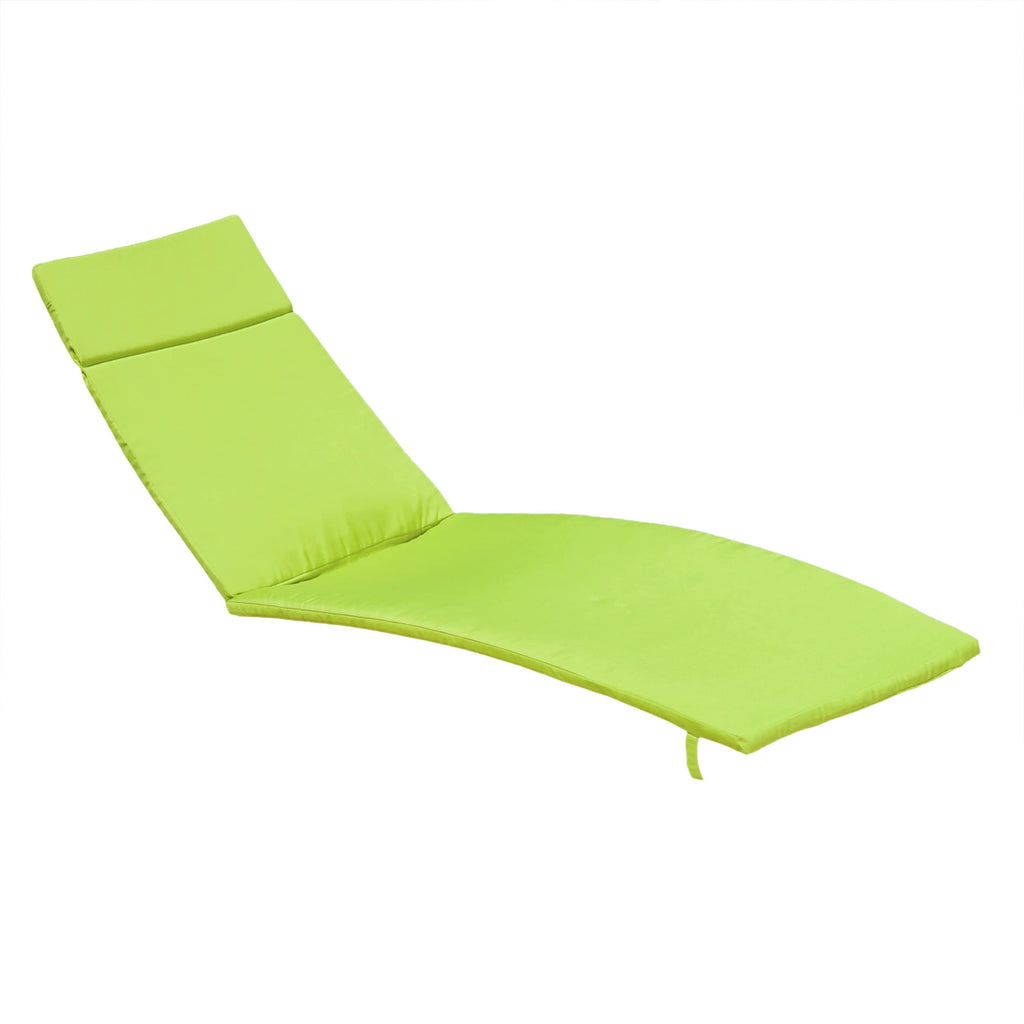 Salem Outdoor Cushion Set for Chaise Lounge - Cushions only (Set of 2) by Christopher Knight Home - 79.25L x 27.50W x 1.50H