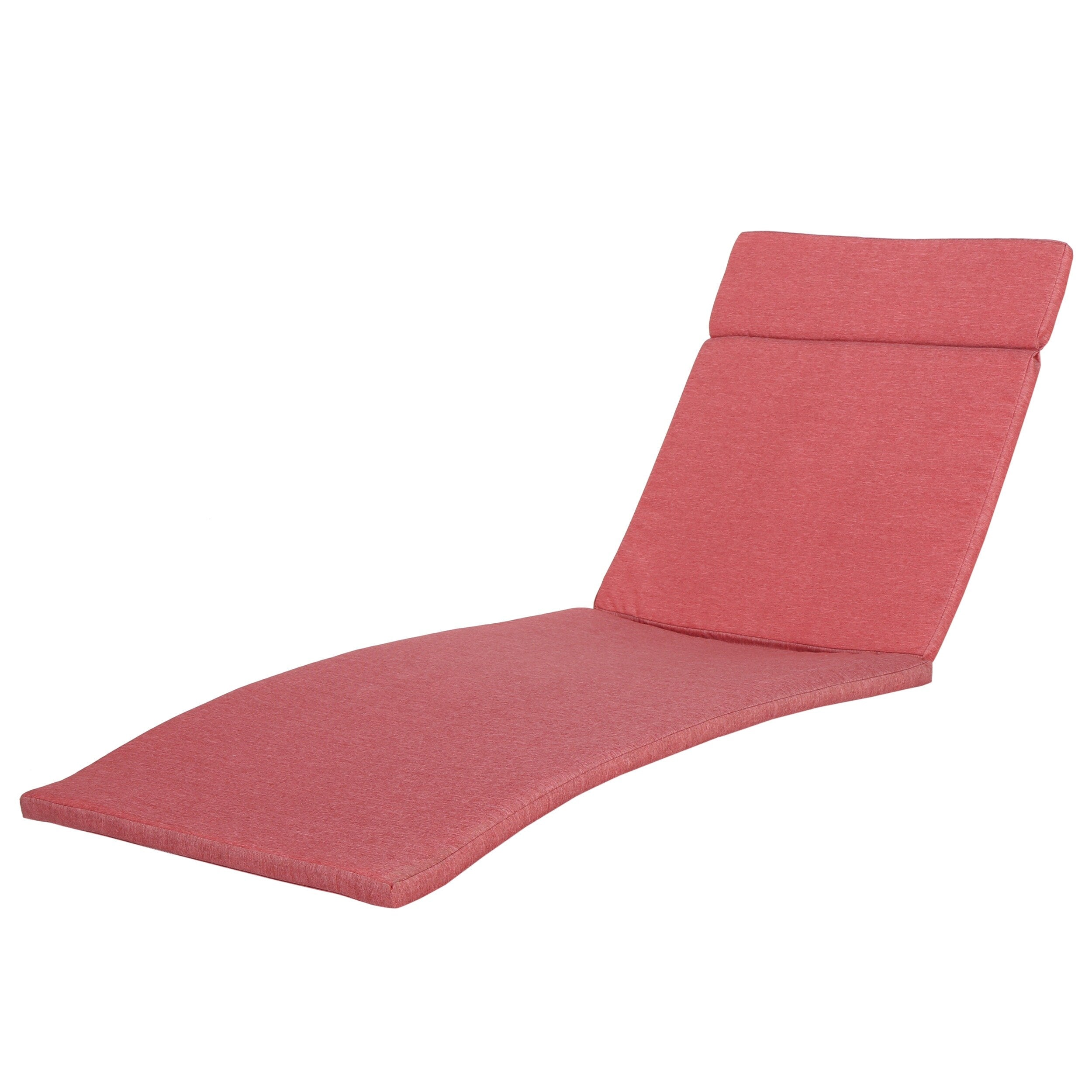 Salem Outdoor Cushion Set for Chaise Lounge - Cushions only (Set of 2) by Christopher Knight Home - 79.25L x 27.50W x 1.50H