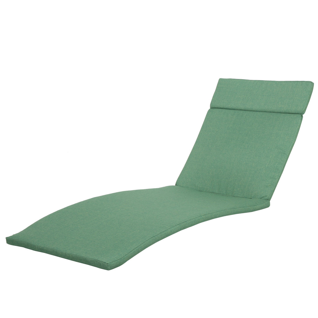 Salem Outdoor Cushion Set for Chaise Lounge - Cushions only (Set of 2) by Christopher Knight Home - 79.25L x 27.50W x 1.50H