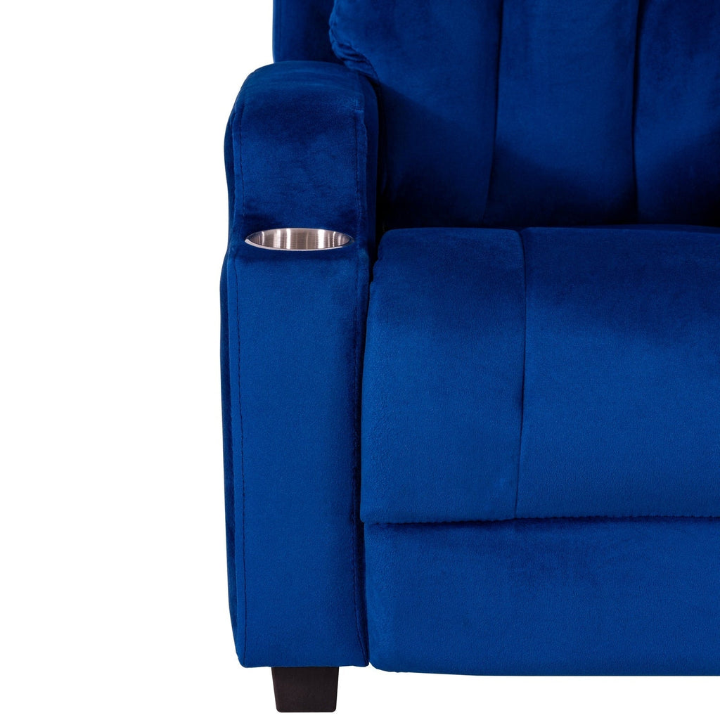 Magic Seats for Superheroes  Princesses, Super Deluxe Kids Recliner with Footrest, Headrest, 2 Cup Holders
