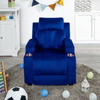 Magic Seats for Superheroes  Princesses, Super Deluxe Kids Recliner with Footrest, Headrest, 2 Cup Holders