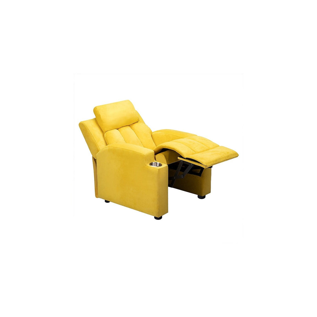 Magic Seats for Superheroes  Princesses, Super Deluxe Kids Recliner with Footrest, Headrest, 2 Cup Holders