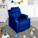 Magic Seats for Superheroes  Princesses, Super Deluxe Kids Recliner with Footrest, Headrest, 2 Cup Holders