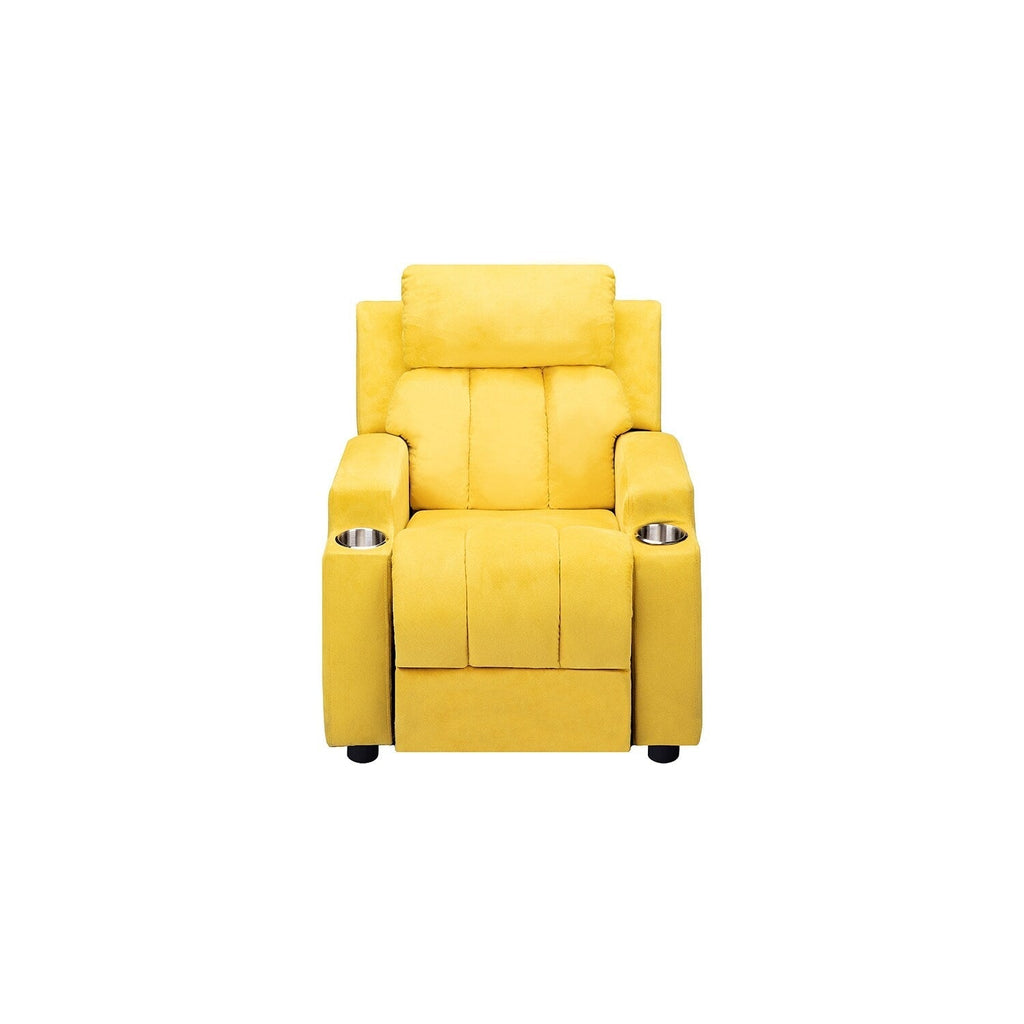 Magic Seats for Superheroes  Princesses, Super Deluxe Kids Recliner with Footrest, Headrest, 2 Cup Holders