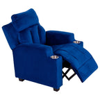Magic Seats for Superheroes  Princesses, Super Deluxe Kids Recliner with Footrest, Headrest, 2 Cup Holders
