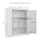 Crosley Savannah Wall Cabinet