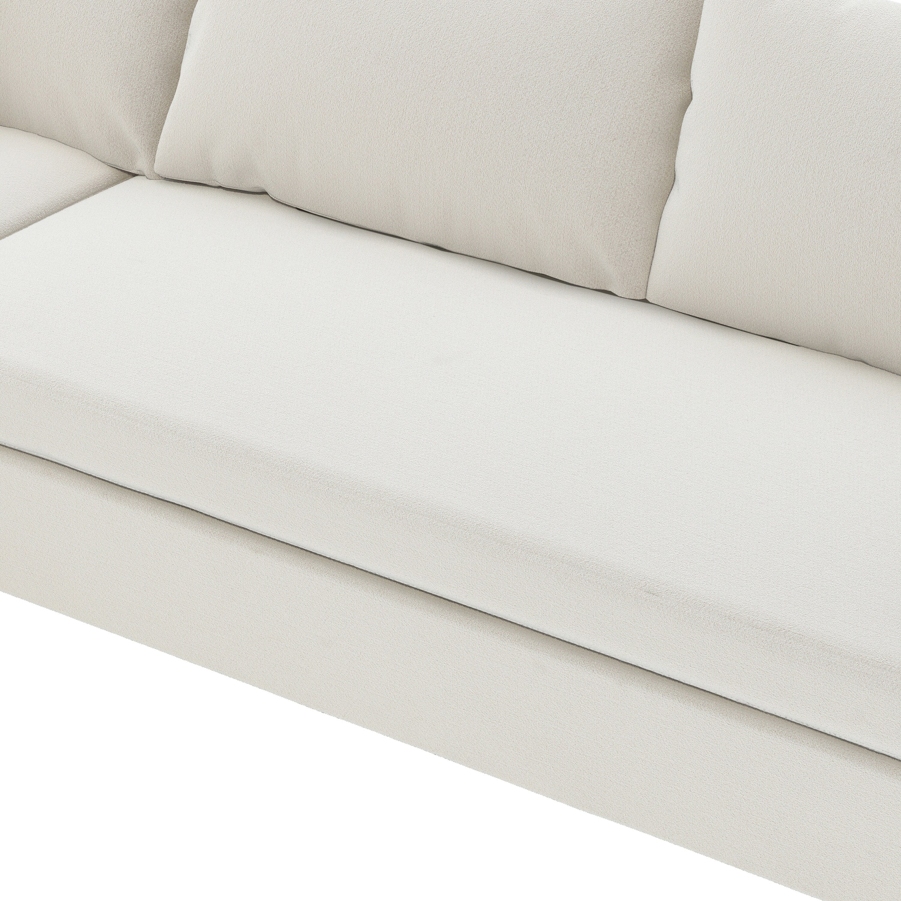 Sectional Sofa,Reversible U Shaped Chenille Couch Set,Free Combination,Oversized 8 Seat Convertible Sofa
