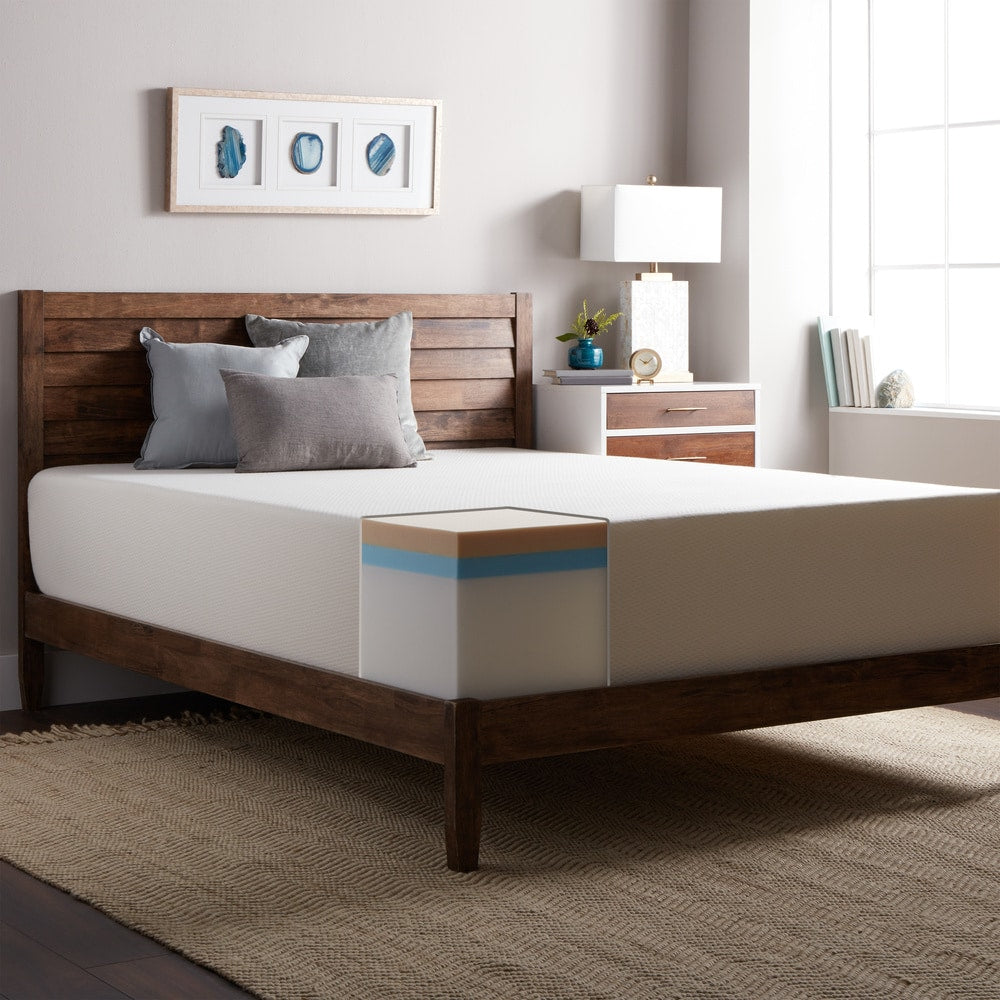 Select Luxury 14-inch Medium Firm Gel Memory Foam Mattress with Cooling Tech