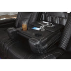 Signature Design by Ashley Party Time Black Power Recliner