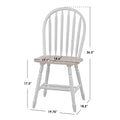 Simple Living Carolina 5-piece Farmhouse Solid Wood Dining Set with Leaf