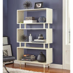 Simple Living Margo Mid-Century Modern 3-tier Bookshelf - 59.5h x 36w x 11.8d