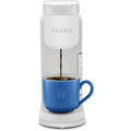 Single Serve K-Cup Coffee Maker, 3 Brew Sizes, Strong Brew, 42oz Reservoir, Warm Stone