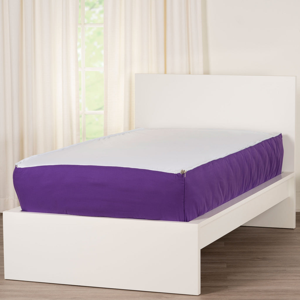 Siscovers Purple Bunkie Deluxe Zipper Bedding Set