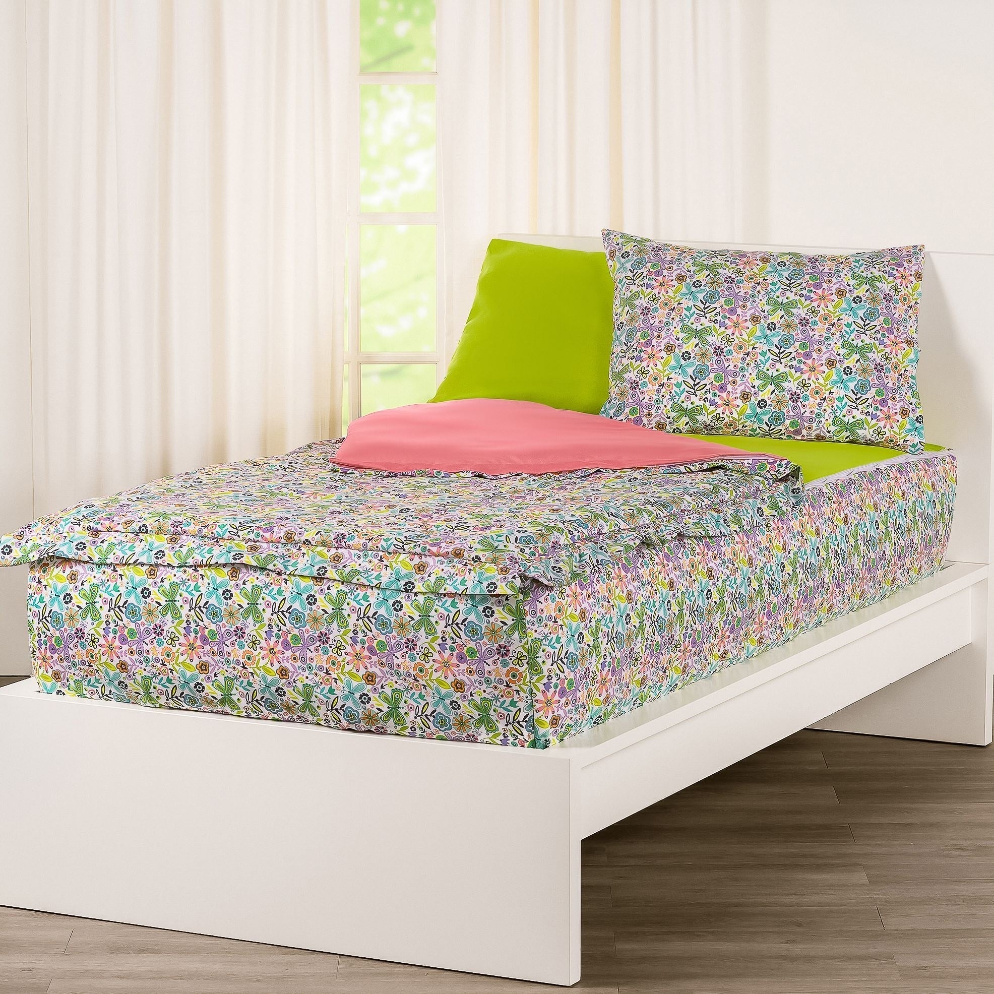 Siscovers Quiet Garden Bunkie Deluxe Zipper Bedding Set