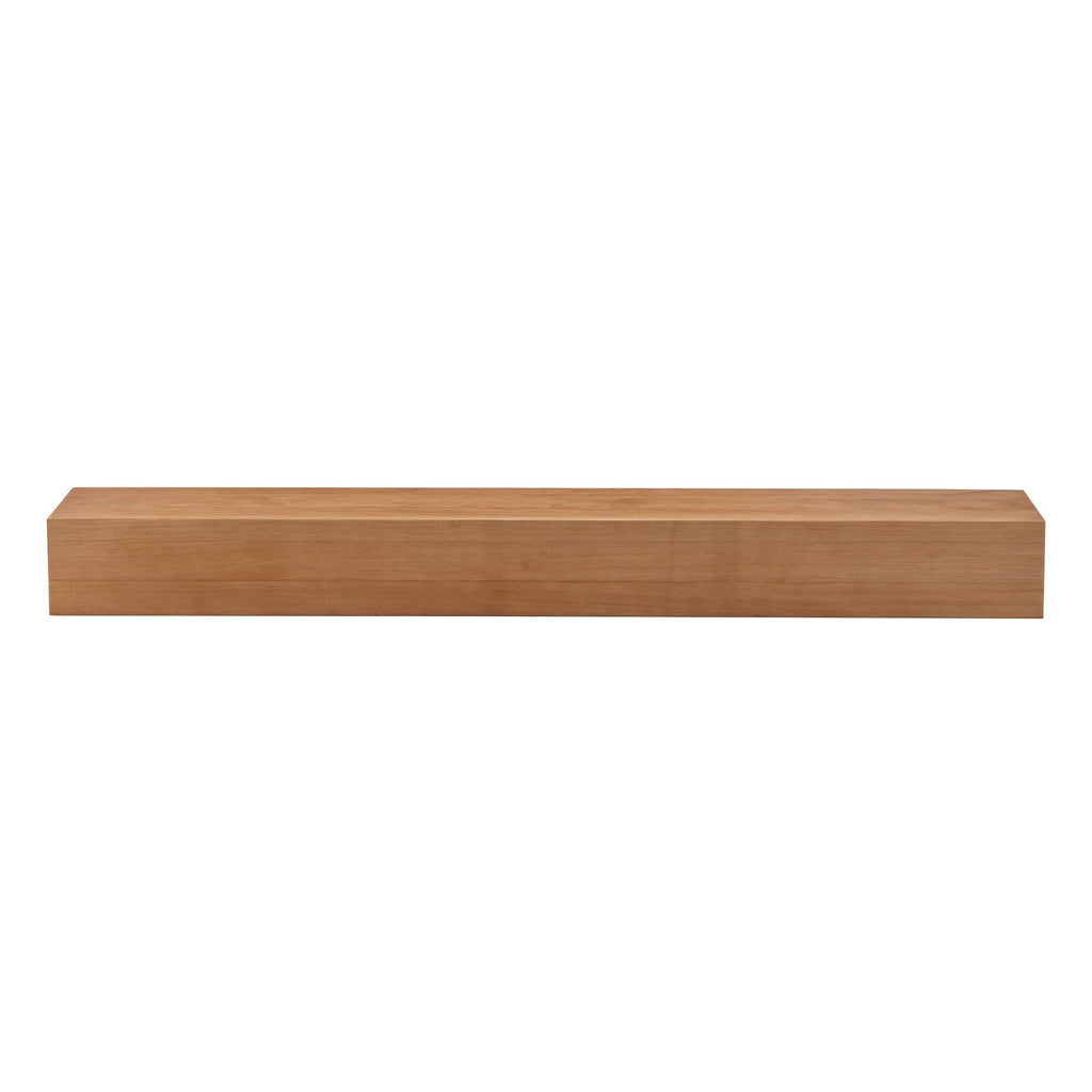 Solid Pine Wall Mounted Fireplace Mantel Floating Shelf