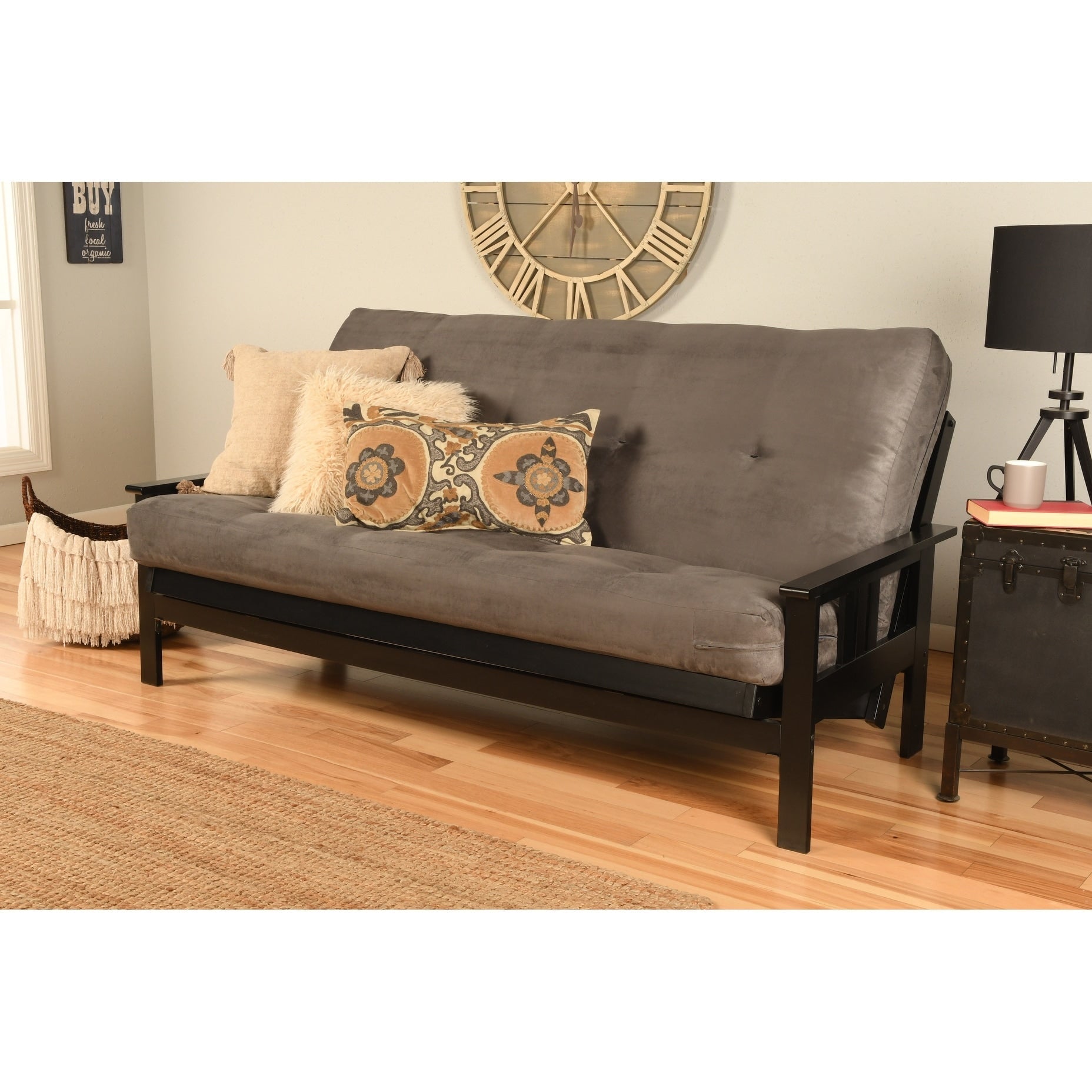Somette High-density Foam and Spring Full-size Replacement Futon Mattress Only (Frame Not Included)