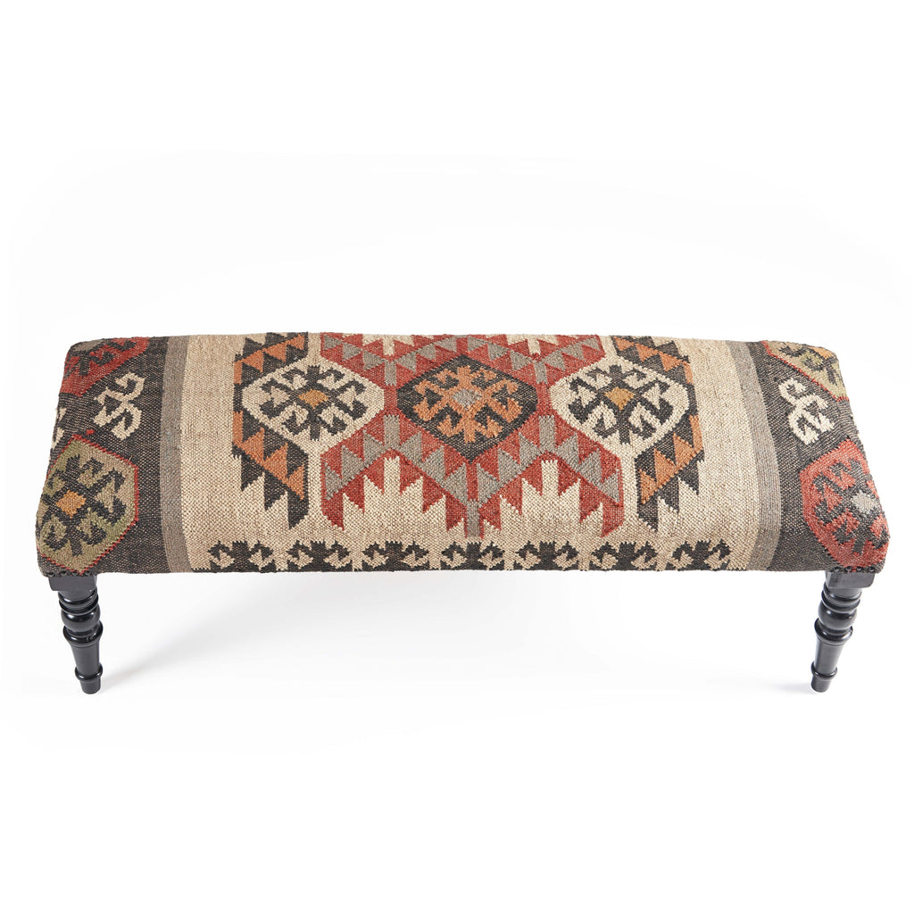 Sevita Southwestern Indoor Bench 16W x 47L x 18H - 16Wx47Lx18H