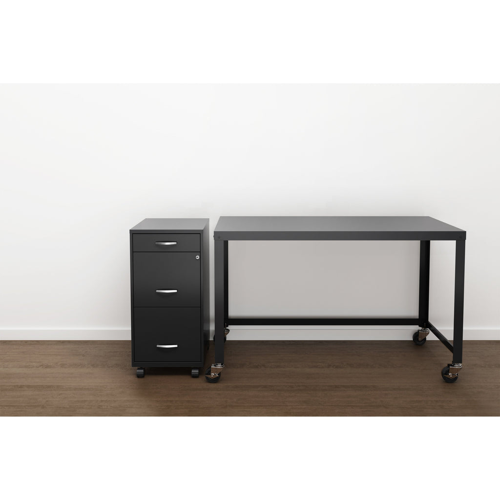 Space Solutions 18 Deep 3 Drawer Metal File Cabinet
