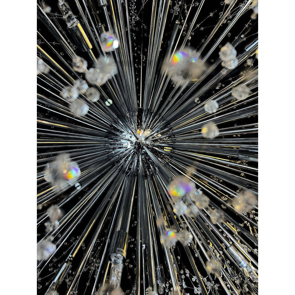 Starburst Chandelier 47 Wide Crystal Lighting Fixture