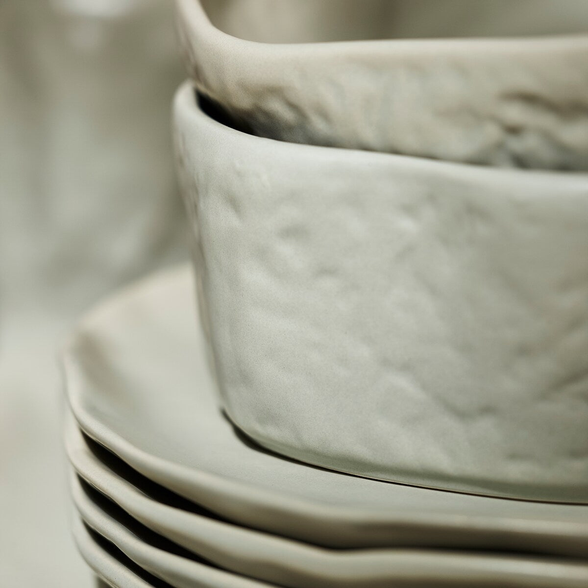 Stone by Mercer Project ATIK Stoneware Dinnerware Set