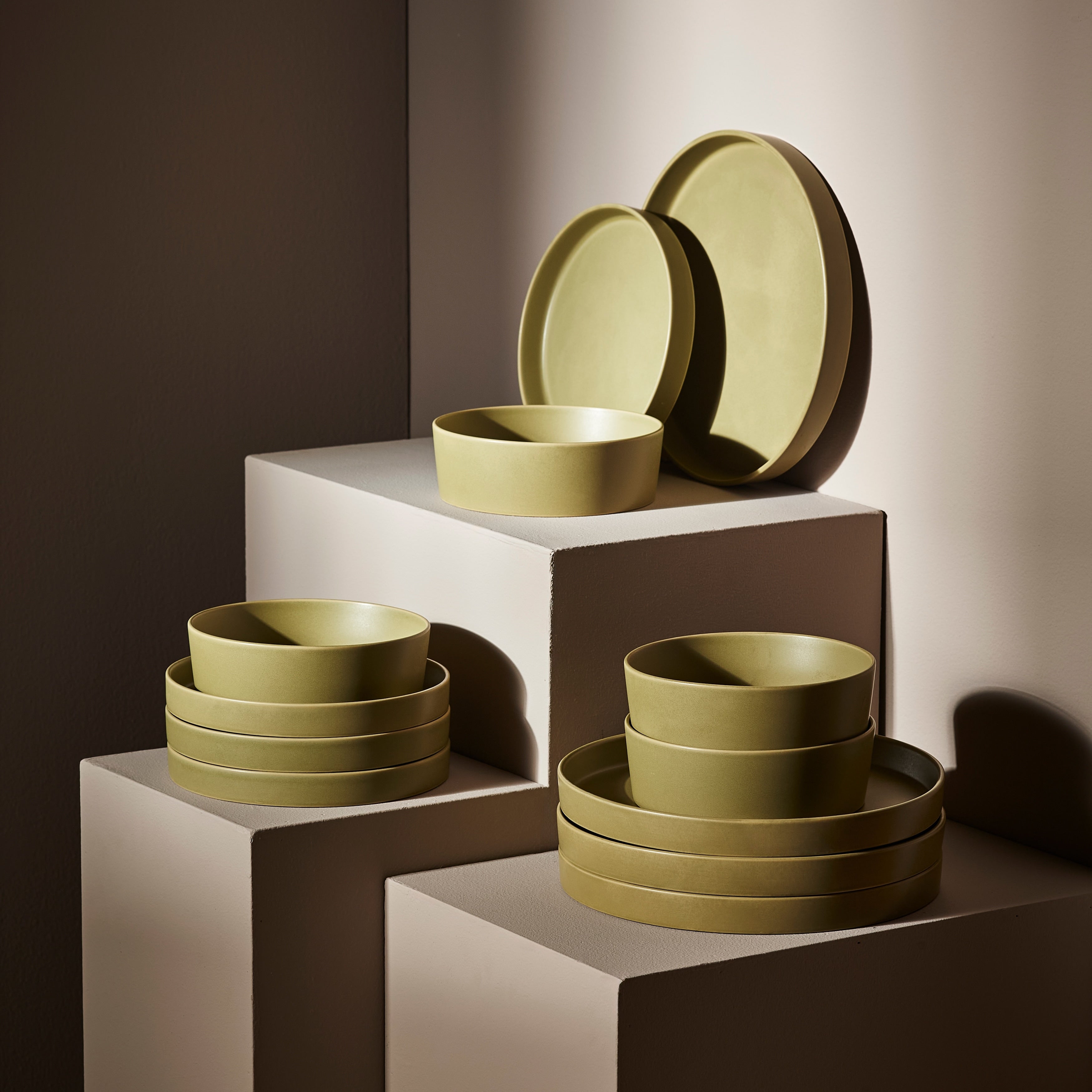 Stone by Mercer Project MODAN Stoneware Dinnerware Set