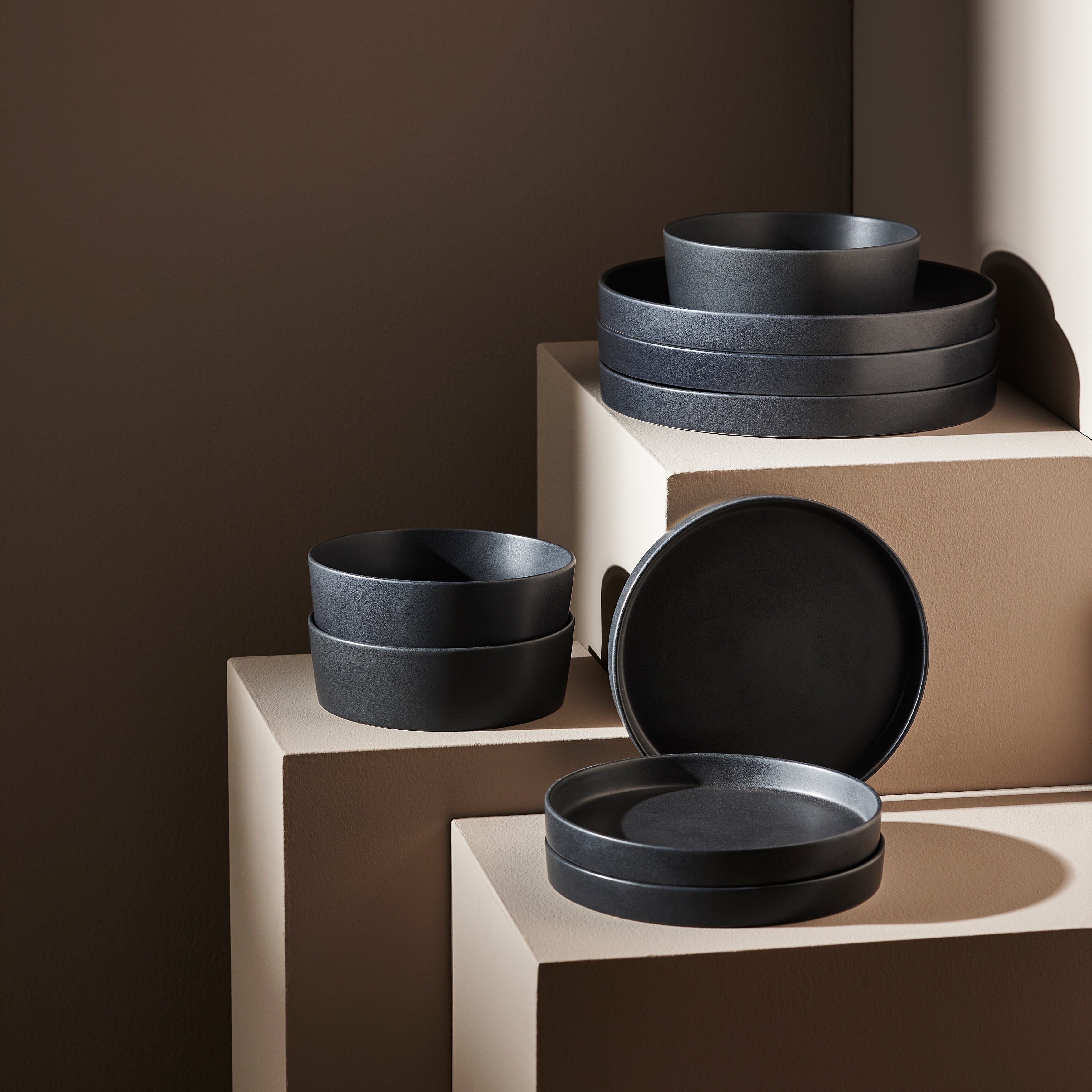 Stone by Mercer Project MODAN Stoneware Dinnerware Set