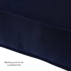 Sunbrella 2-Piece Premium Deep Seat Outdoor Cushion Set