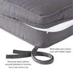Sunbrella 2-Piece Premium Deep Seat Outdoor Cushion Set