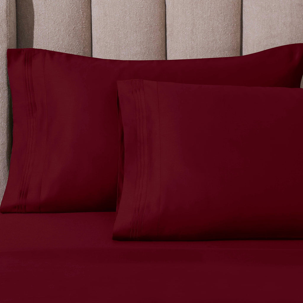 Superior Egyptian Cotton 1000 Thread Count Deep Pocket Solid Sheet Set