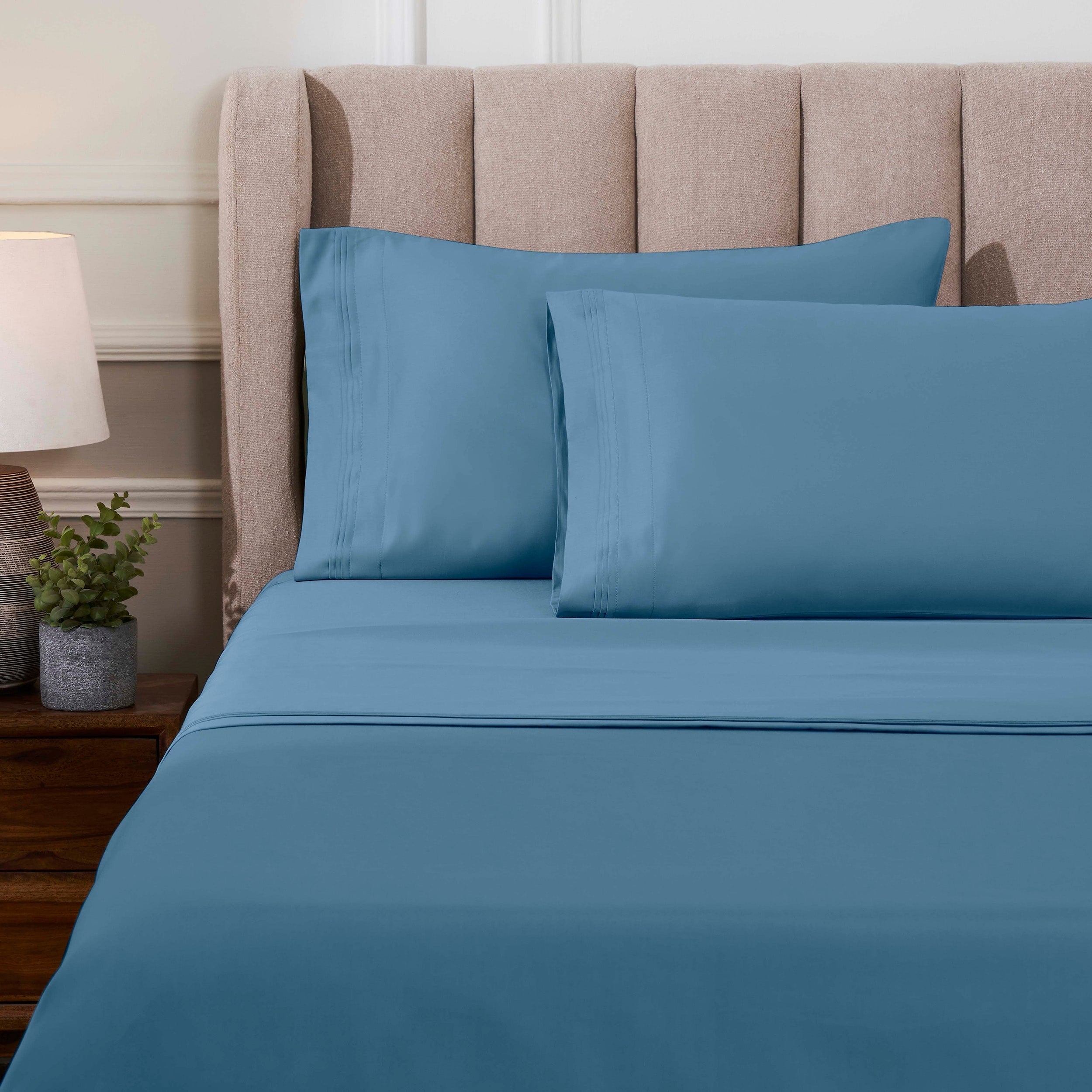 Superior Egyptian Cotton 1000 Thread Count Deep Pocket Solid Sheet Set