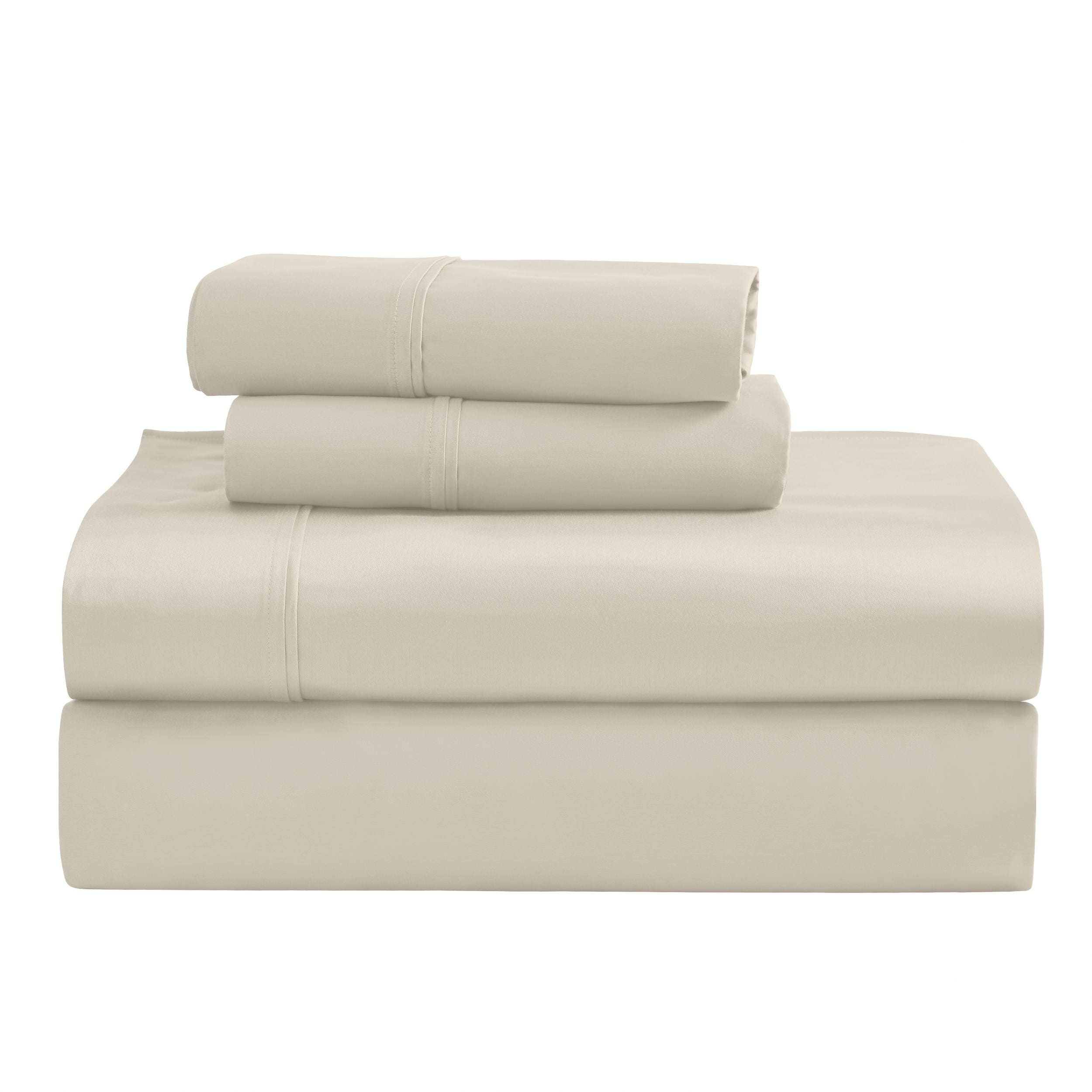 Superior Egyptian Cotton 1200 Thread Count Eco-Friendly Solid Sheet Set