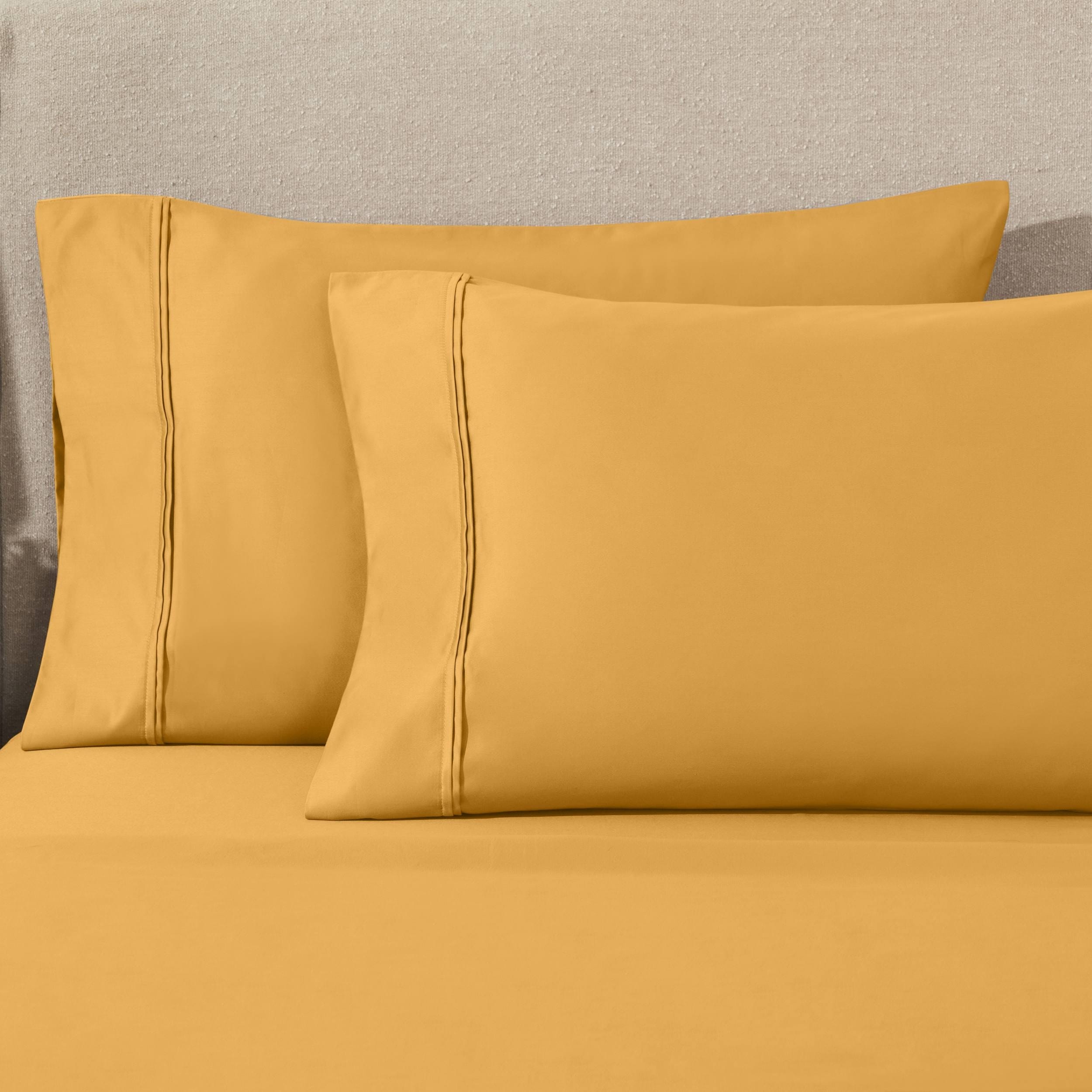 Superior Egyptian Cotton 1200 Thread Count Eco-Friendly Solid Sheet Set