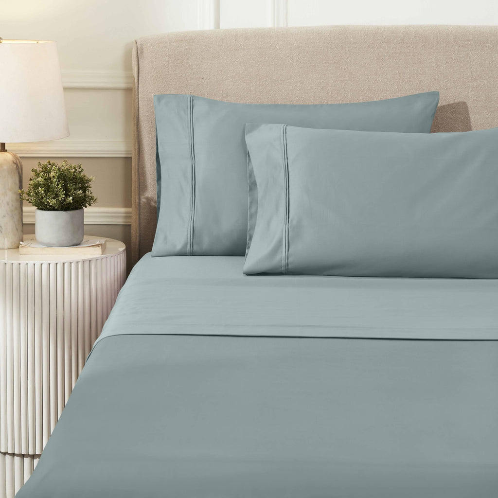 Superior Egyptian Cotton 1200 Thread Count Eco-Friendly Solid Sheet Set