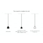 Synia Modern 5-Light Cluster Teardrop Glass Chandelier Stair Entryway Pendant Light for High Ceiling - D15'' x H18.2-74.2''