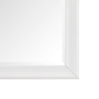 Tall Mirror Full Body Oversized Mirror Smooth Faux Wood Frame Rectangle Wall Mounted Hanging Mirror