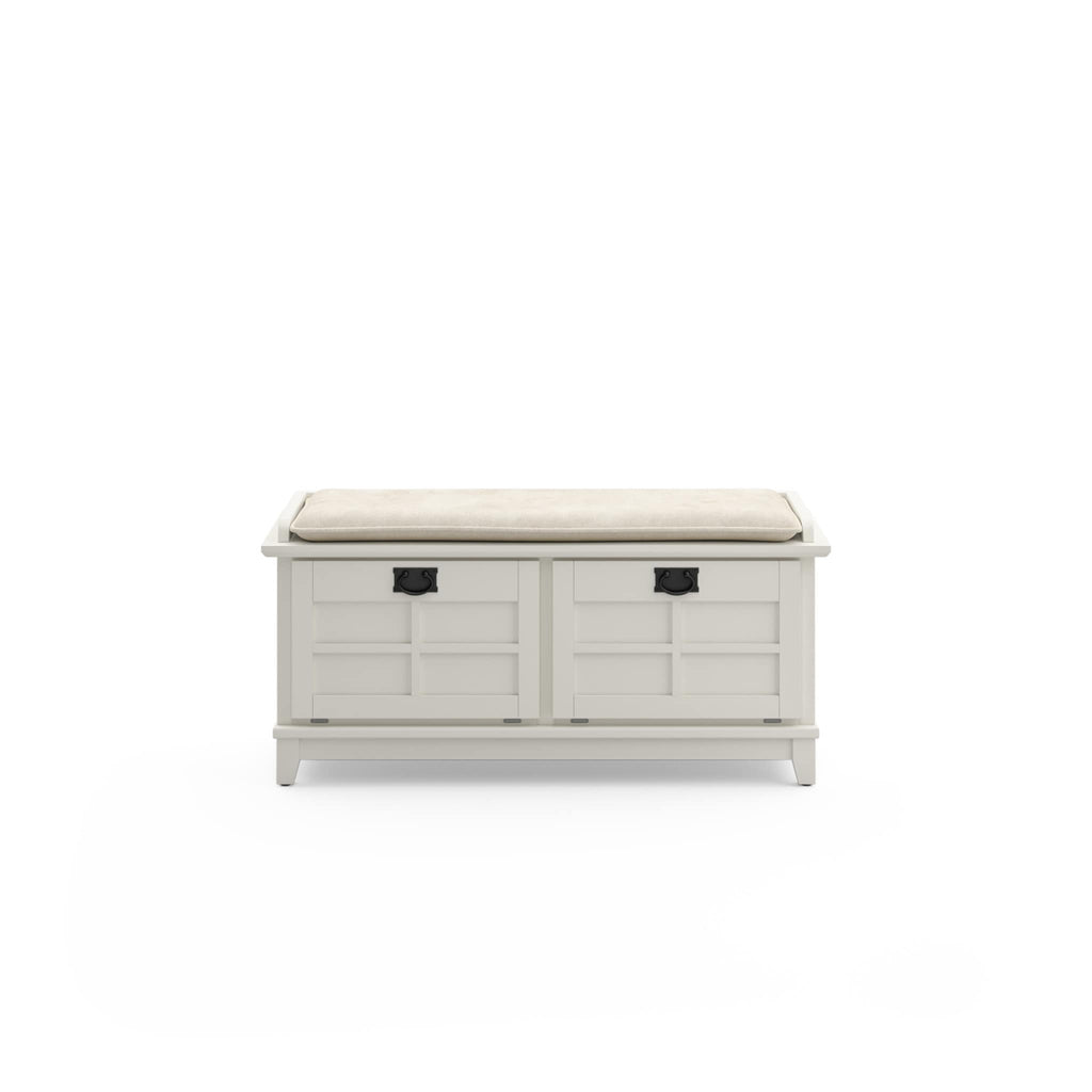 The Gray Barn Old Stone Upholstered Storage Bench