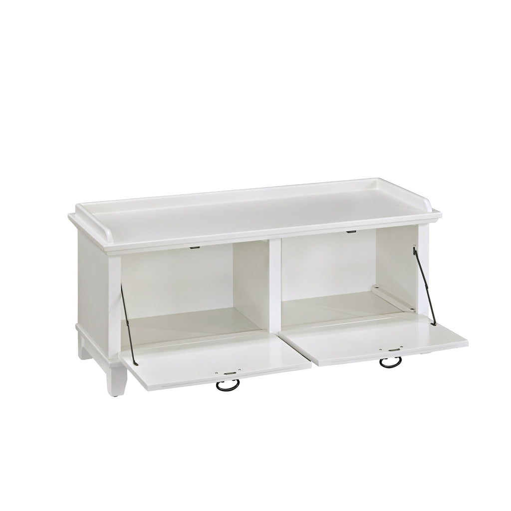 The Gray Barn Old Stone Upholstered Storage Bench