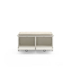 The Gray Barn Old Stone Upholstered Storage Bench