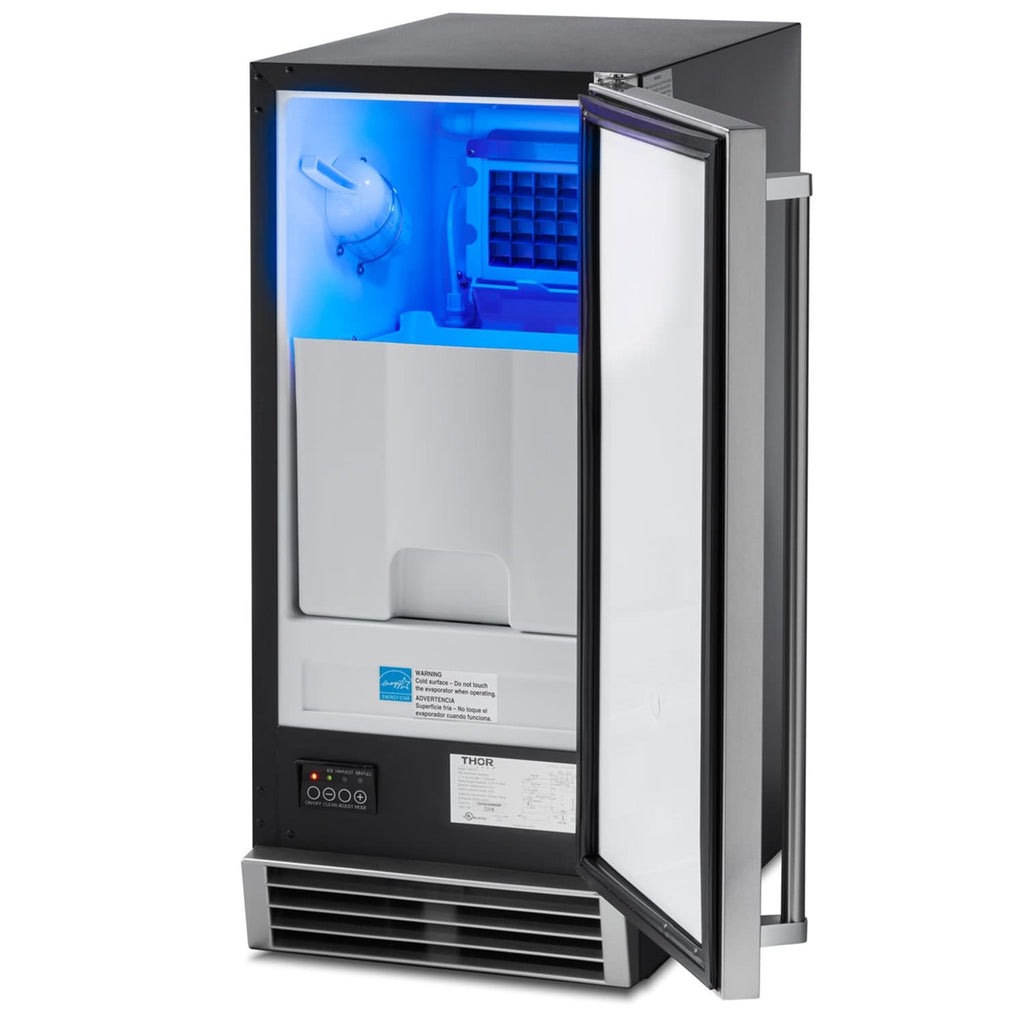 Thor Kitchen 15 Inch Built-In Ice Maker with 50 Lbs. Daily Production