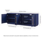 Tillman Rectangular TV Stand for TV's up to 75