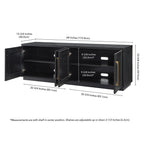 Tillman Rectangular TV Stand for TV's up to 75