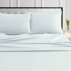 Tribeca Living 1000 Thread Count Egyptian Cotton Extra Deep Pocket Bed Sheet Set