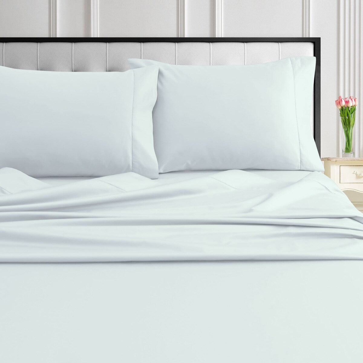 Tribeca Living 1000 Thread Count Egyptian Cotton Extra Deep Pocket Bed Sheet Set