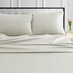 Tribeca Living 1000 Thread Count Egyptian Cotton Extra Deep Pocket Bed Sheet Set
