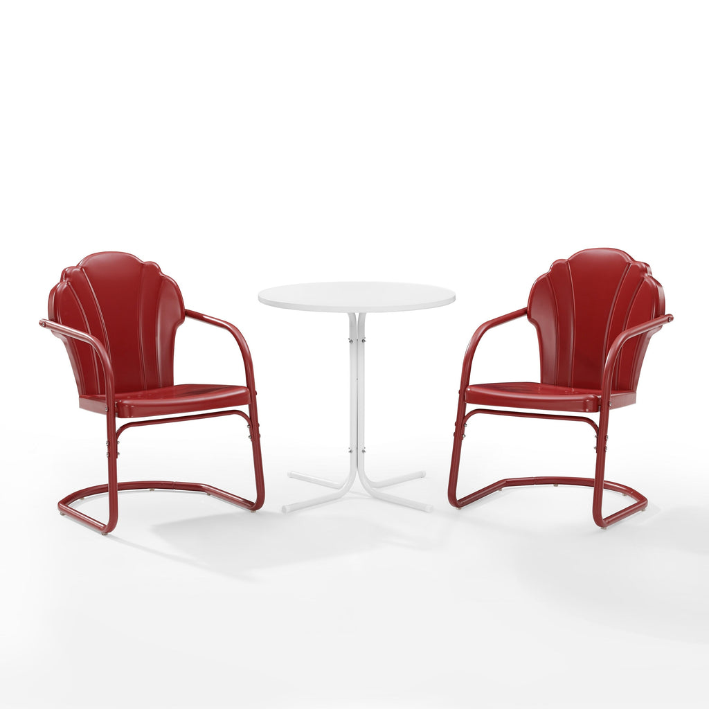 Crosley Tulip 3Pc Outdoor Bistro Set - 98 W x 29 D x 32.88 H