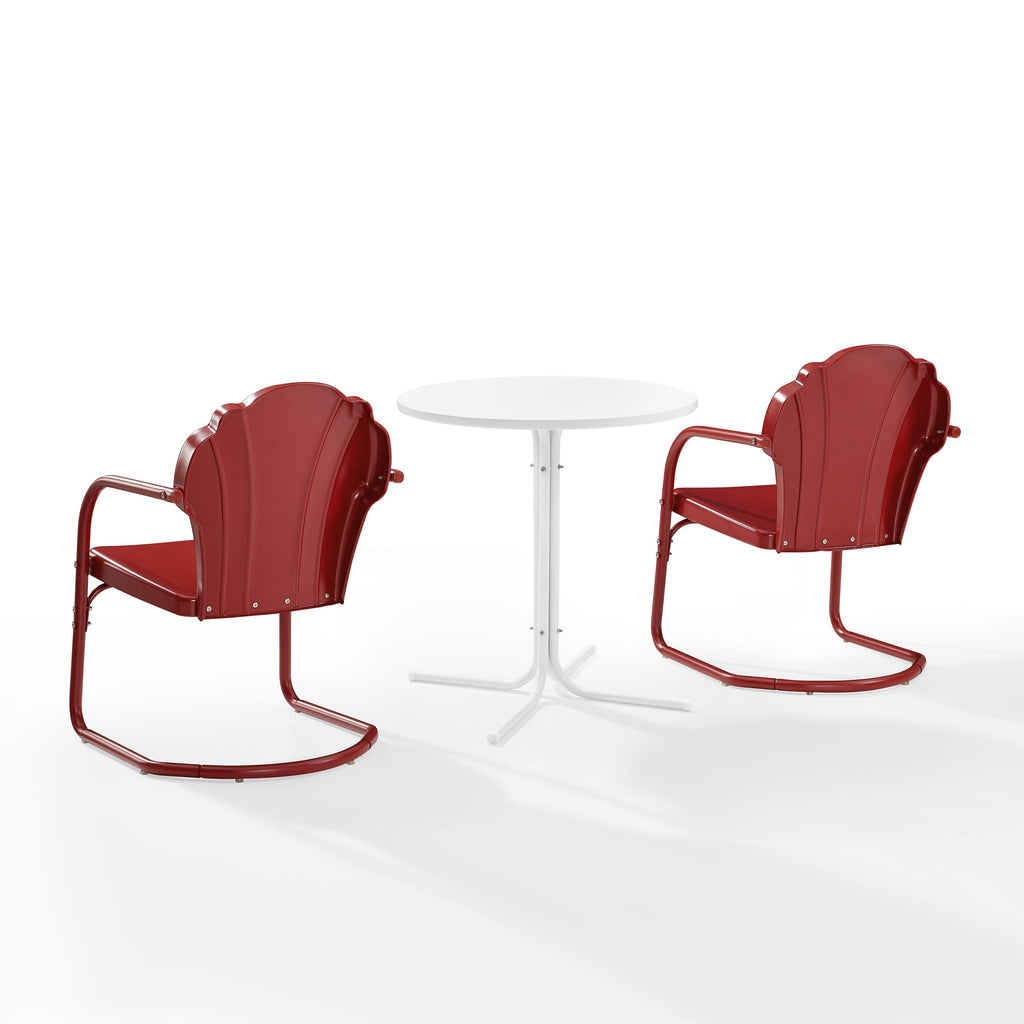 Crosley Tulip 3Pc Outdoor Bistro Set - 98 W x 29 D x 32.88 H