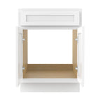 Vanity Art 24-inch Solid Wood Single Sink Bathroom Vanity Cabinet